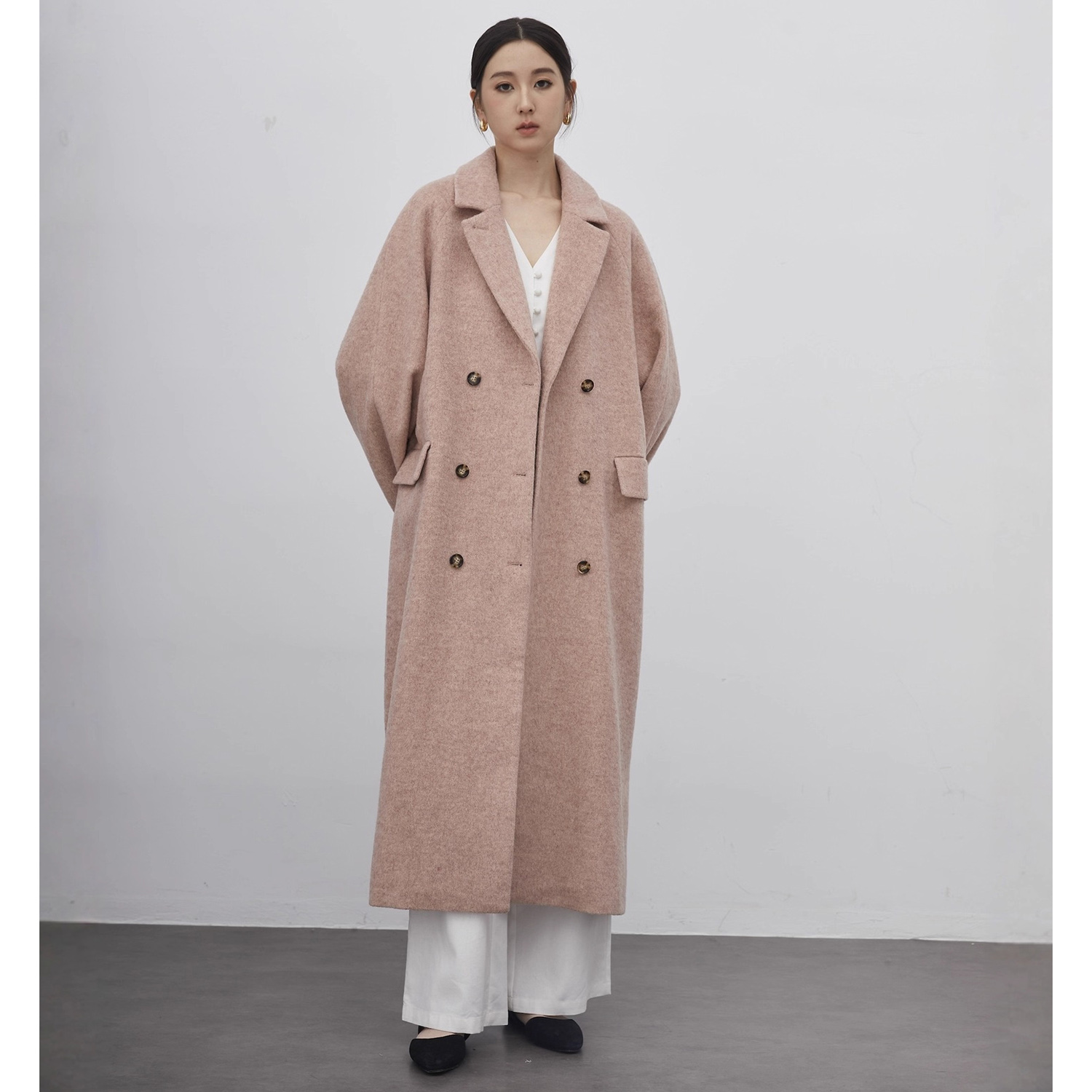 Womens Blazer - Allingentle Women's Suit Long Blazer Woolen