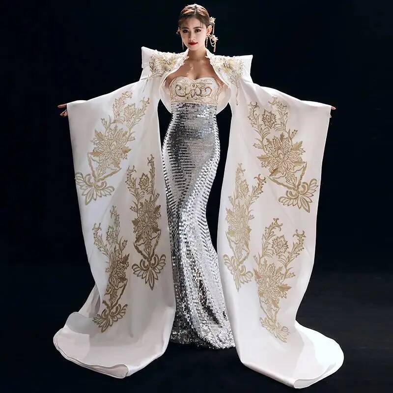 Formal Dress - Elegant Chinese Style Host Evening Dress