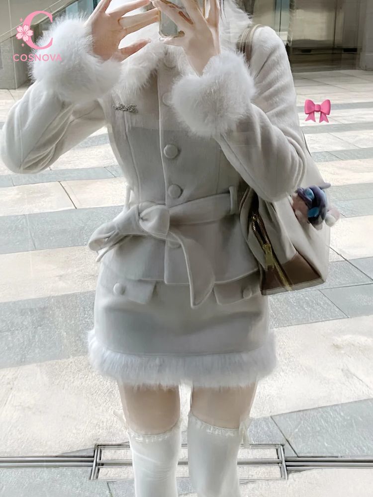 Formal Skirt - Korean Elegant Princess 2 Piece Set