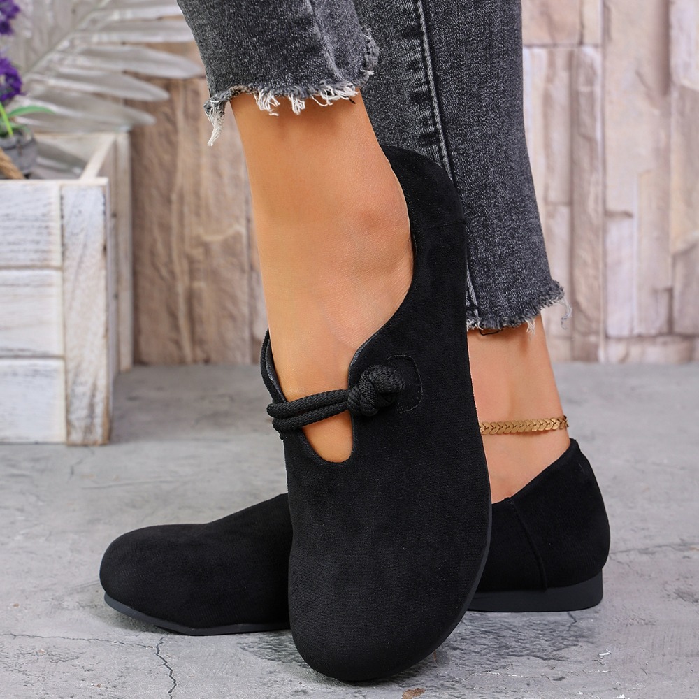 Women Flat Loafers Round Toe K - Womens Heels 评论和价格