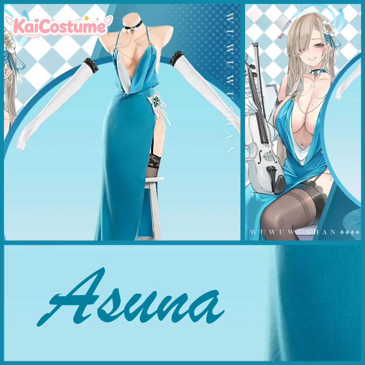 Blue Archive Asuna Evening Gow - Evening Gown 评论和价格