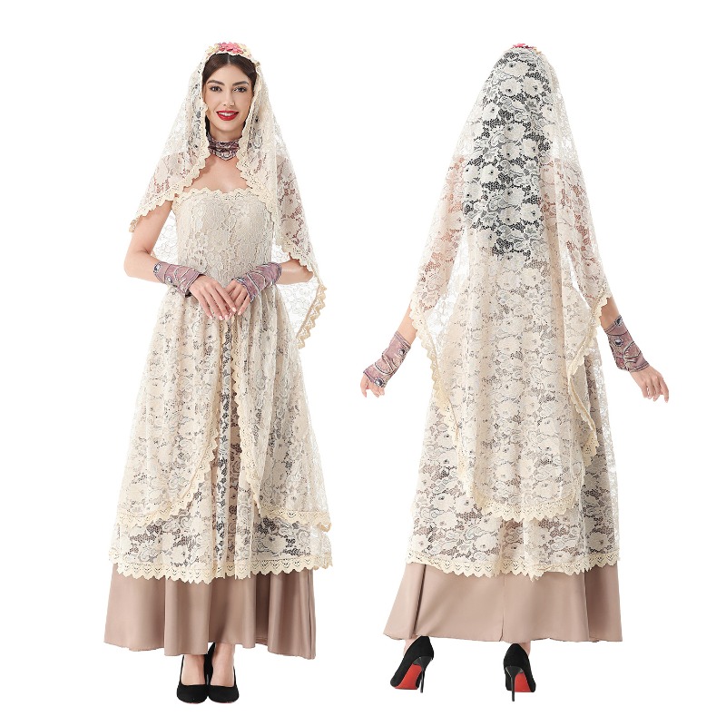 Women Vintage Lace Maxi Dress  - Lace Dress 评论和价格