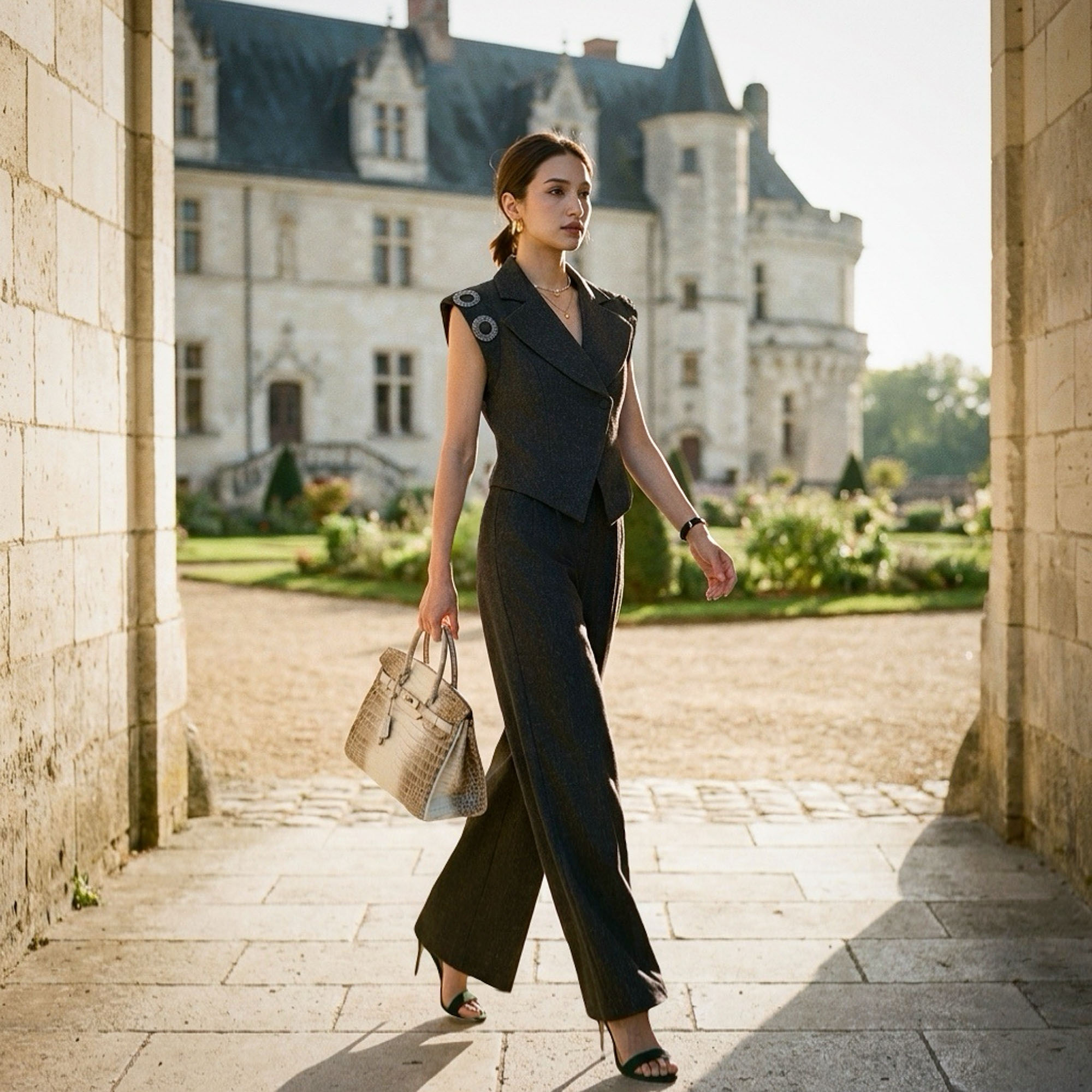 Elegant Blazer Vest Suit Set 2 - Womens Blazer 评论和价格
