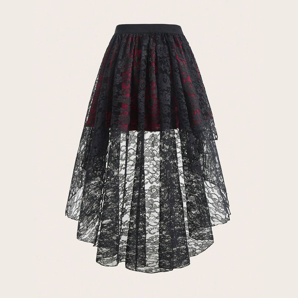Plus Size Gothic Elegant Women - Formal Skirt 评论和价格