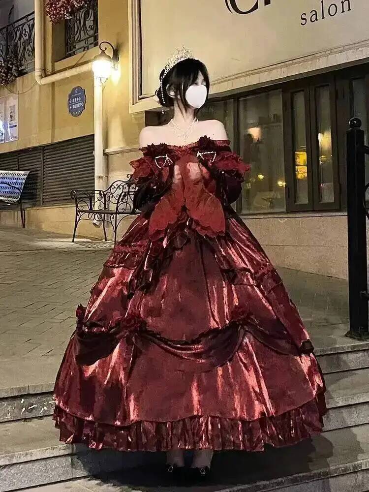 Beauty Princess Dress Red Loli - Formal Skirt 评论和价格
